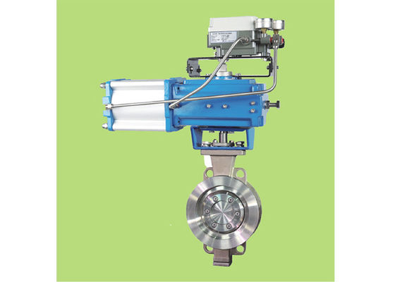 China Válvulas de control ajustables de la instrumentación, seguridad de la válvula de mariposa de la ventilación neumática proveedor